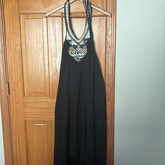 Love Sam Beaded Neckline Midi Dress Size XS NWT - Picture 2 of 7